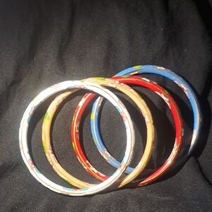 Cloisonne Bracelet Set